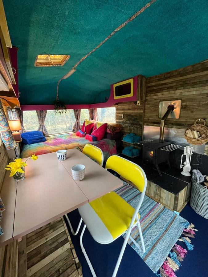 Budget Stay, In Lovely Private Setting With Rustic Charm, Log Burner, Fire Pit, Campers Kitchen & Eco Loo No Bedding Supplied Narberth Exterior photo